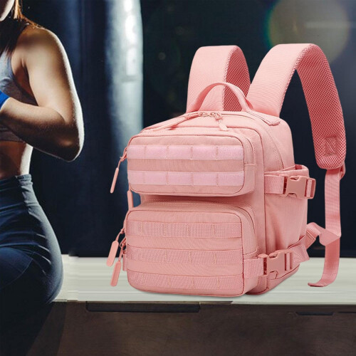 Camping Backpack Climbing Backpack For Hiking Rucksack Trekking Pink 2