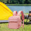 Camping Backpack Climbing Backpack For Hiking Rucksack Trekking Pink 2