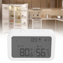 Smart TUYA Temperature & Humidity Sensor with LCD, Zigbee 3.0