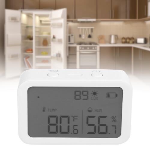 Smart TUYA Temperature & Humidity Sensor with LCD, Zigbee 3.0