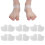 Προστατευτικό φτέρνας σιλικόνης με απορρόφηση κραδασμών, καλύμματα φτέρνας από 8
