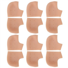 Siliconen teenbeschermers met ventilatiegaatjes, ademend en comfortabel materiaal voor dames en heren, schokabsorberende bescherming voor tenen en