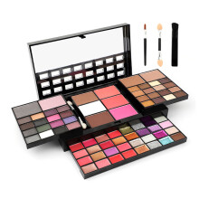 Versatile Design Makeup Set For All Occasions, Highly Pigmented All In One Makeup Kit With 74 Colors Includes Eyeshadow Lip Gloss Concealer Mirror