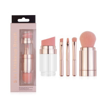 Professionelle Make-up-Pinsel, hypoallergene Borsten, weiche und komfortable Borsten, 5-in-1-Kosmetikzubehör für ein komplettes Make-up-Set