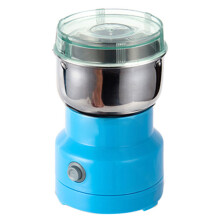 Molinillo eléctrico de café de acero inoxidable, molinillo de especias multifuncional, molinillo de alimentos, herramienta de cocina compacta para