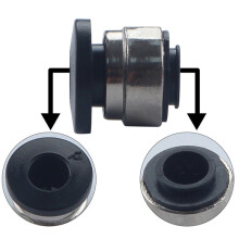 For X1 P1 3D Printer PTFE Tube Hall Pneumatic Connector 1.75mm Filament Extruder 3D Printer Parts 5PCS