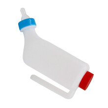 Nursing Bottle With Hanging Design For Easy Attachment, Plastic Feeder For Sheep And Pigs, Lambs Goats Calves