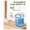 Electric Pencil Sharpener for Kids, Rechargeable Sharpener Blue 4