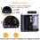 TEN-WIN Electric Desktop Pencil Sharpener - Automatic, Safe, Durable, One-Hole, for Pencils & Colored Pencils (Black) 4