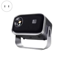 Projetor WiFi com  1080P Foco Elétrico Home Theater Projetor Portátil Suporte Ajustável 360 Plugue EUA