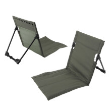 Tragbarer Strandliegestuhl 597g, 68x39x40cm, OD Vert