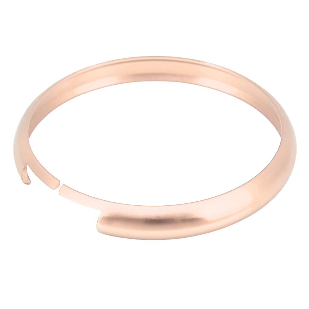 Scratch-Resistant Key Fob Ring For Mini R55-R60 Champagne Alloy 8751377785695