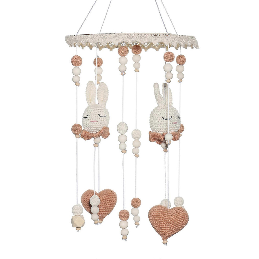 Zdjęcia - Grzechotka / gryzak None Wood Mobile For Crib Babys Rattle Toy For Newborns Bed Hangings Toy Babys Toy Crib Toy For Babies Babys Crib Ratt(029)
