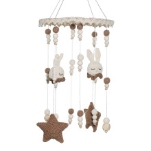 (647) Wood Mobile For Crib Babys Rattle Toy For Newborns Bed Hangings Toy Babys Toy Crib Toy For Babies Babys Crib Rattle Toy  647