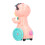 Kids Electric Cartoon Duck Bubble Maker with Light, Auto Bubble Blower 6