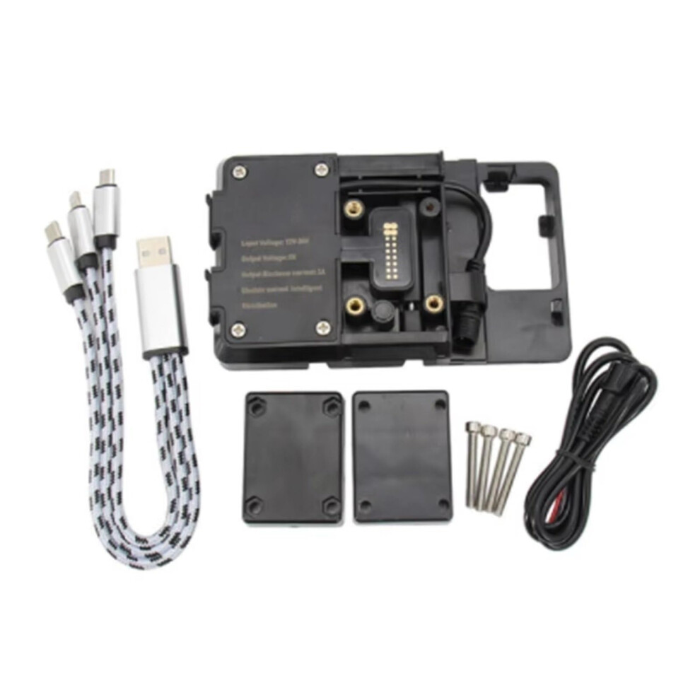 Gps Navigation Bracket Phone Holder For Ducati Multistrada 1200 Enduro 950 S 1260 Gt Usb Charging A Set 9199774320641