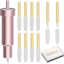 11 lâminas de precisão de alta qualidade com estojo para Cricut Maker e Maker 3 para corte de vinil