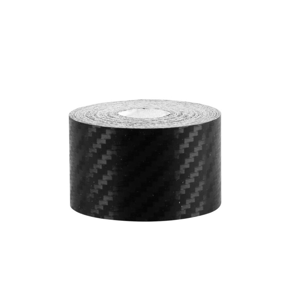 Carbon Fiber Car Wrap 3D Vinyl Tape Door Sill Protector Strip Anti Scratch Protection Film 1M 3Cm 9187378663486