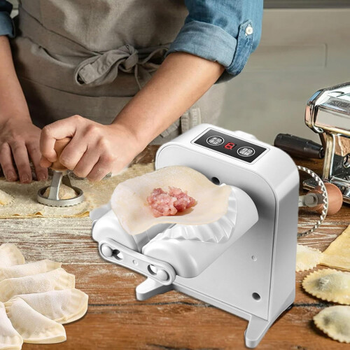 Electric Dumpling Maker with NonStick Mold, Dual Mode Operation and Quick Dumpling Sealing 1