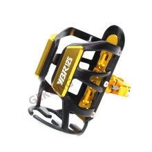 Motobike Bottle Cages For YBR125 20052014 And YBR250 20072012 CNC Machined Bottle Holder Mount Gold