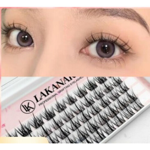 Cluster Lashes: Extensions βλεφαρίδων, C Curl, Σχεδιασμένες για φυσική εμφάνιση κάτω βλεφαρίδων,