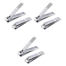 Rostfreie Nagelknipser aus Edelstahl, robustes Hebel-Nagelknipser-Set mit rutschfestem Griff, ultrascharfe, glatte Klingen für dickes Nagelwachstum,