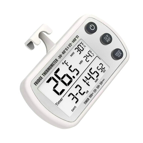 Digital Refrigerator Thermometer with Large EasyRead Display for Accurate Fridge Temperature Gauge 2