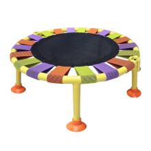 Mini Fitness Trampoline 165 lbs Foldable Rebounder with NonSlip Feet for Indoor Cardio Kids Adults