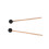 Percussion Drumstick Set 2Pcs Rubber Round Head & Wood Handle for Studio 5