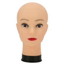 Manechin de machiaj realist, material siliconic moale cu utilizare largă pentru practică profesională de machiaj pentru petreceri de Halloween
