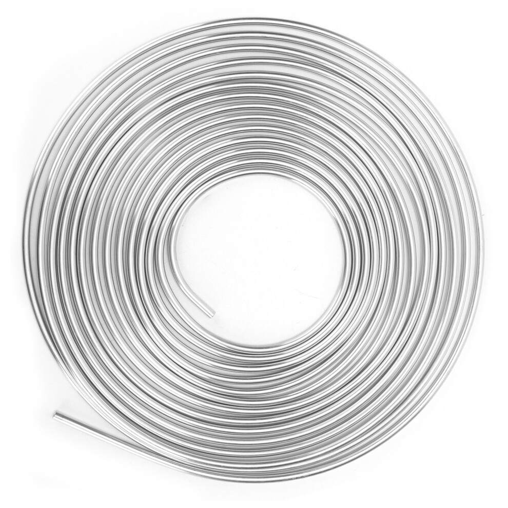 Brake Line Tubing Kit, Copper Coated Brake Tubing Rust Proof Flexible Tubing For Hydraulic Brake And Fuel Systems, Corrosion Resistance Alloy Coil 9358999934877