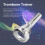 Cooper Silver Plated Trombone Mouthpiece Trainer | Practice Simulator 8