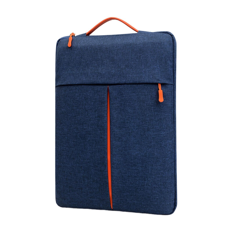 Laptop Sleeve Carrying Case For Laptops Compact Briefcase With Handle And Pocket Blue 9187378665800