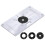 Woodworking Router Table Insert Plate 23.5x12x0.8cm Black 1