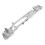 Aluminium RC Chassis Frame for WPL D12 1/10 Car Silver 13