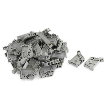 50 clips de butée para bornier em trilho DIN 35 mm