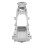 Aluminium RC Chassis Frame for WPL D12 1/10 Car Silver 3