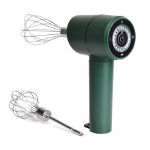 Cordless Electric Hand Mixer for Baking with 280W Motor, 3 Speeds and Stainless Steel Whisks