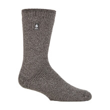 (06-Nov, Grauer Twist) Heat Holders - Heat Holders Herren Merino Wollsocken Winter | Warme Thermosocken Wandern