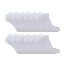 (06-Nov, Weiß) Sock Snob - Sock Snob - 12er Pack Herren Sneakersocken | Sportsocken für Laufen