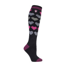 (04-Aug, Sutton) Heat Holders - Heat Holders LITE - Damen Warme Lang Dünn Thermo Kniestrümpfe für Gummistiefel