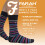 Farah (6-11, Black) Farah - 5 Pack Mens Bamboo Bright Striped Patterned Socks 3