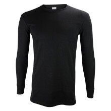 (12-13 Years, Schwarz) THMO - Kinder 1 Packung Thermo Langarmshirt | THMO Warm Innenfleece Thermo Unterwäsche