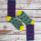 (6-11, Donuts (Navy)) Mr Heron - 1 Pack Mens Novelty Patterned Bamboo Socks 5