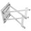 Heavy Duty Support Folding Table For Outdoor Activities, Rust Resistant Durable Table, Multi Use Compact Design, Easy To Fold And Store Lightweight 6