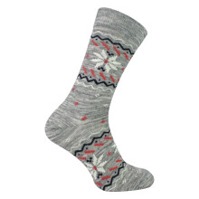 (6-8 A, Nordisches Grau) Comodo - Comodo - Herren Wander Socken aus Alpaka & Merinowolle Leicht & Atmungsaktiv