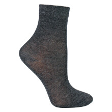 (4-6 Years, Melange Graphit) Steven - Steven - Kinder Nahtlose Socken aus Bio Baumwolle weich bequem für Kinder
