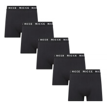 (Small, Verschiedene) Nicce - Nicce - 5er Pack Herren Boxershorts GALAN | Atmungsaktive Baumwollunterwäsche