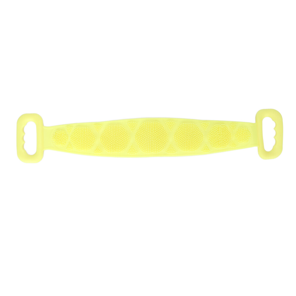 Revitalized Shower Experience: Hygienic and Durable Back Scrubber, Gentle and Safe Exfoliator with Ergonomic Design, Comfortable Dual-Sided Handles f
