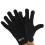 (Medium, Schwarz) THMO - Kinder Thinsulate Handschuhe und Wintermütze Set | Beanie Thermohandschuhe Set 5